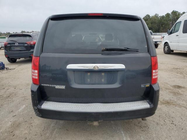 2A8HR44H58R617968 - 2008 CHRYSLER TOWN & COU LX CHARCOAL photo 6