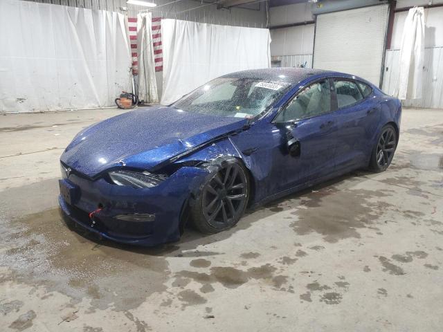 5YJSA1E59PF511248 - 2023 TESLA MODEL S ლურჯი ფოტო 1