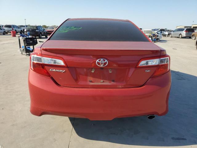 4T1BF1FKXDU642550 - 2013 TOYOTA CAMRY L RED photo 6