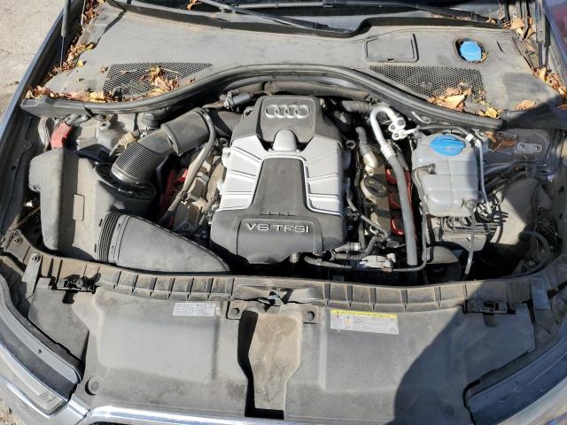 WAUHGBFC3EN065430 - 2014 AUDI A6 PRESTIGE ვერცხლისფერი ფოტო 11