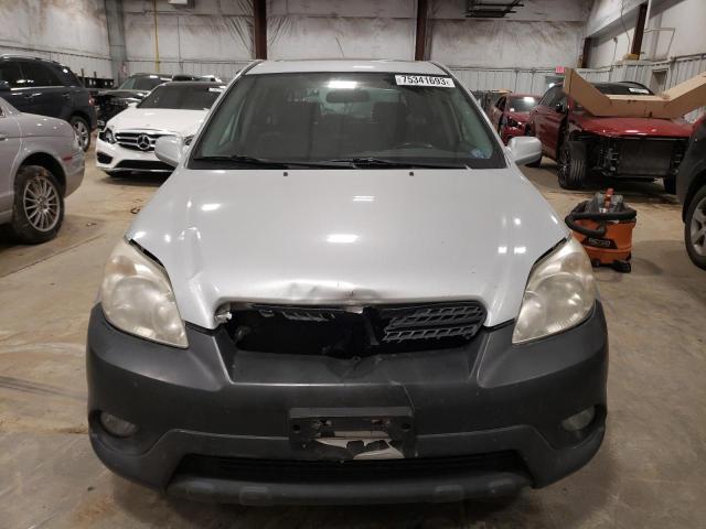 2T1KR32E67C648502 - 2007 TOYOTA COROLLA MA XR SILVER photo 5