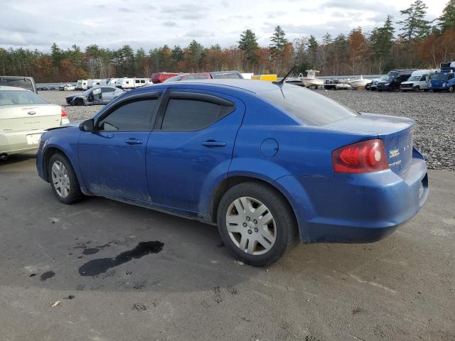 1C3CDZAB5EN126648 - 2014 DODGE AVENGER SE BLUE photo 2