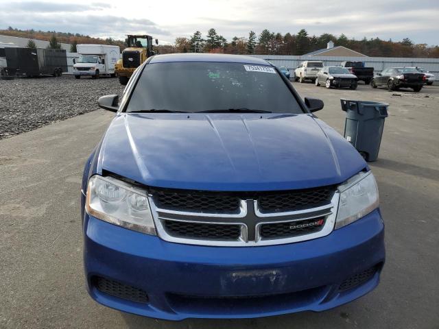 1C3CDZAB5EN126648 - 2014 DODGE AVENGER SE BLUE photo 5