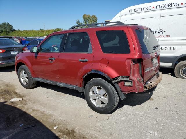 1FMCU0DG1CKB89285 - 2012 FORD ESCAPE XLT RED photo 2