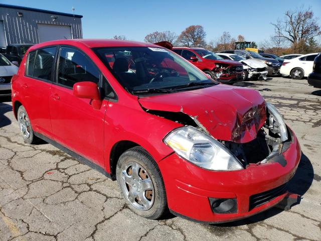 3N1BC1CP3CK274839 - 2012 NISSAN VERSA S RED photo 4