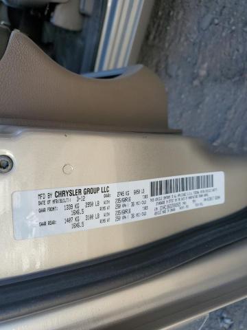 2C4RC1BG3CR303525 - 2012 CHRYSLER TOWN & COU TOURING 棕色 照片 13