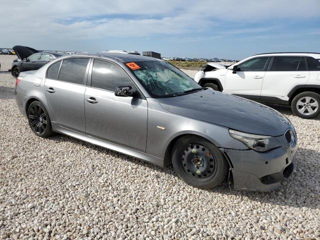 WBANW53568CT49227 - 2008 BMW 550 I SILVER photo 4