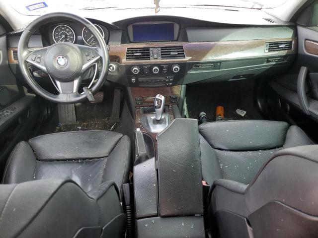 WBANW53568CT49227 - 2008 BMW 550 I SILVER photo 8