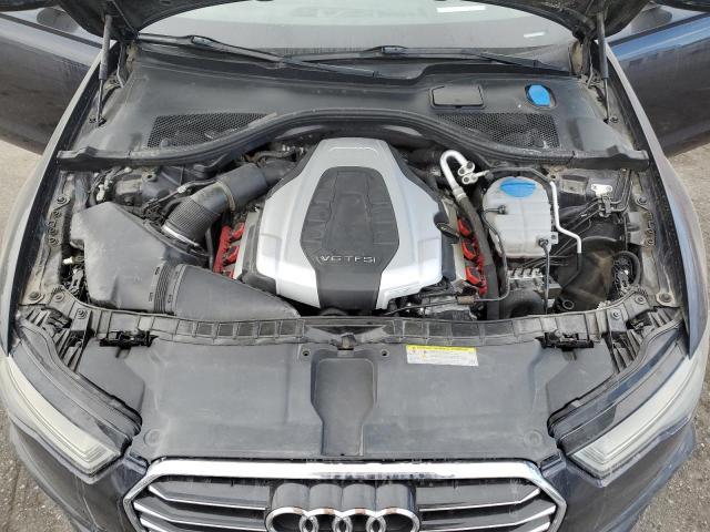 WAUH2AFC7HN053455 - 2017 AUDI A6 PRESTIGE ლურჯი ფოტო 11