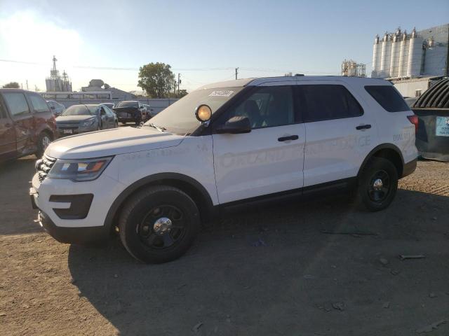 1FM5K8AR2JGB91873 - 2018 FORD EXPLORER POLICE INTERCEPTOR 白色 照片 1