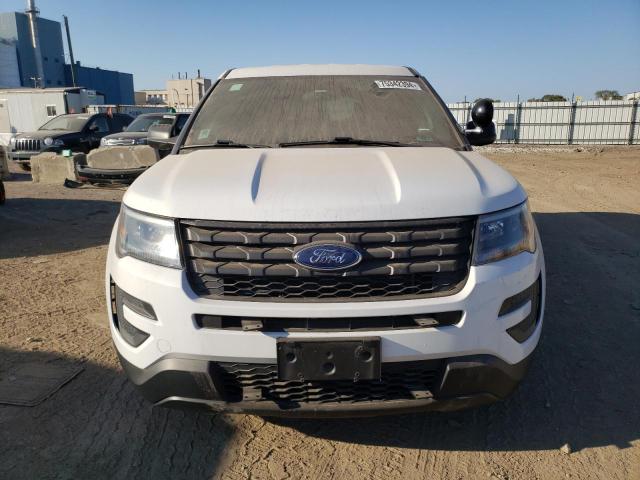 1FM5K8AR2JGB91873 - 2018 FORD EXPLORER POLICE INTERCEPTOR 白色 照片 5