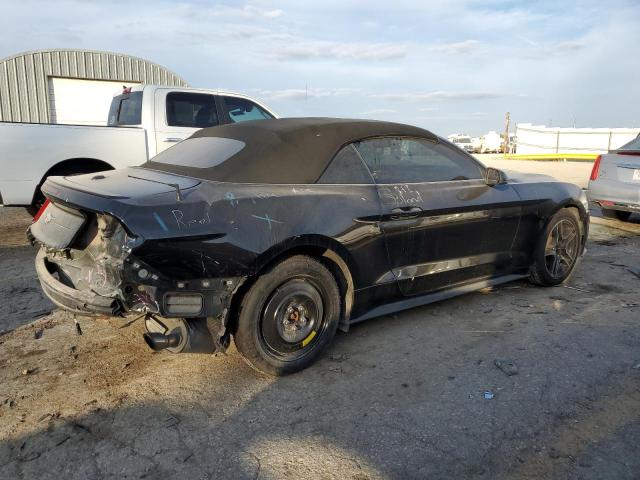 1FATP8UH4J5155622 - 2018 FORD MUSTANG BLACK photo 3