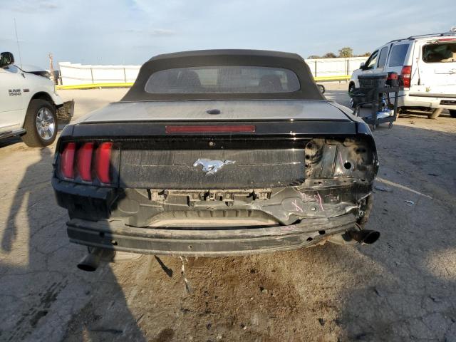 1FATP8UH4J5155622 - 2018 FORD MUSTANG BLACK photo 6