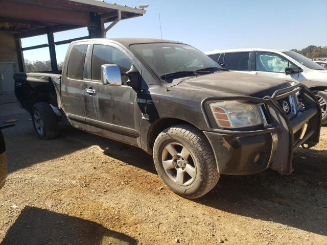 1N6AA06B44N573287 - 2004 NISSAN TITAN XE BLACK photo 4