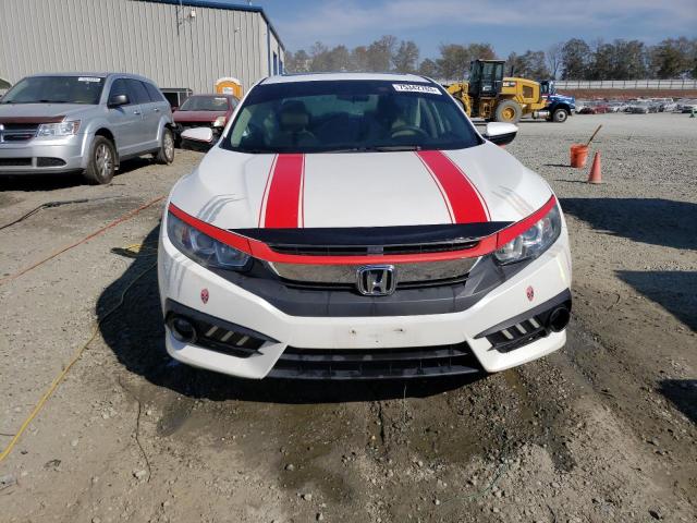 19XFC2F70JE204050 - 2018 HONDA CIVIC EX WHITE photo 5