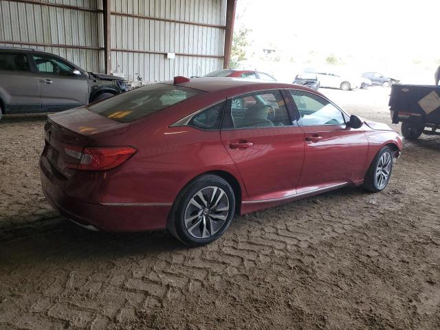 1HGCV3F4XKA018160 - 2019 HONDA ACCORD HYBRID EX RED photo 3