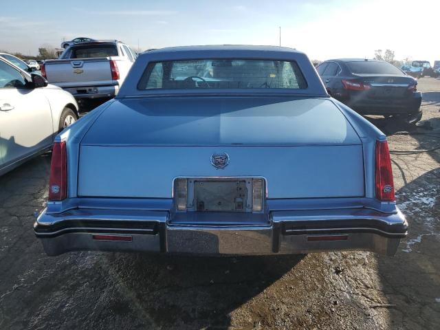 1G6AL5780CE650946 - 1982 CADILLAC ELDORADO BLUE photo 6