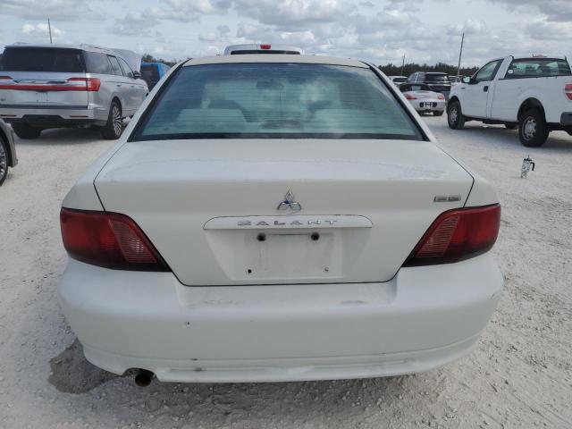 4A3AA46G03E057316 - 2003 MITSUBISHI GALANT ES WHITE photo 6