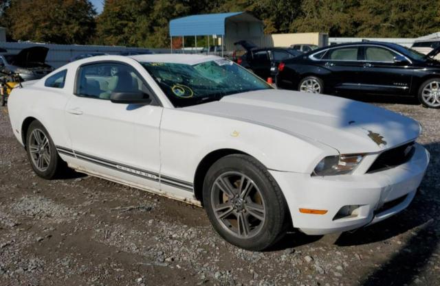 1ZVBP8AN0A5166971 - 2010 FORD MUSTANG WHITE photo 4