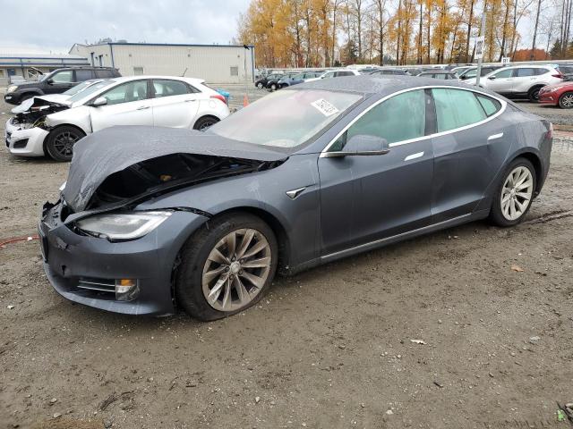 5YJSA1E29GF166826 - 2016 TESLA MODEL S ნაცრისფერი ფოტო 1