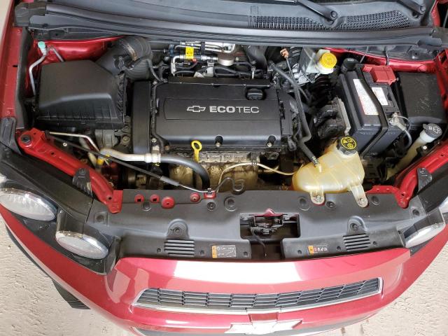 1G1JA5SH2C4167791 - 2012 CHEVROLET SONIC LS 红色 照片 11