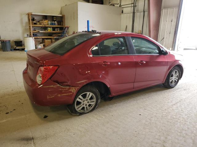 1G1JA5SH2C4167791 - 2012 CHEVROLET SONIC LS RED photo 3