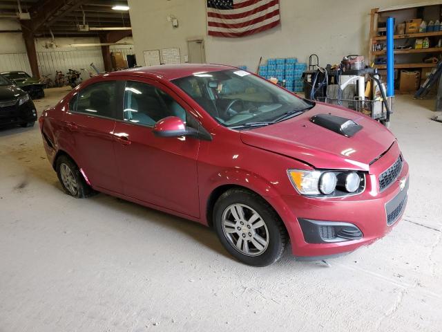 1G1JA5SH2C4167791 - 2012 CHEVROLET SONIC LS RED photo 4