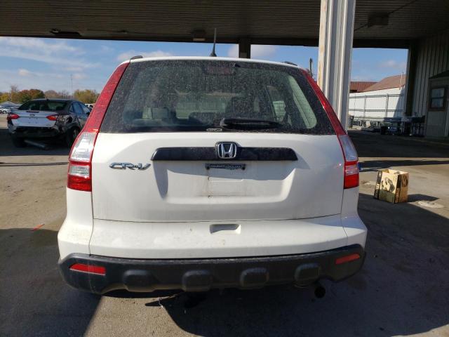 5J6RE48349L039081 - 2009 HONDA CR-V LX WHITE photo 6