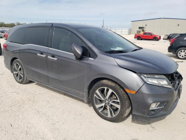 5FNRL6H97LB018750 - 2020 HONDA ODYSSEY ELITE GRAY photo 4