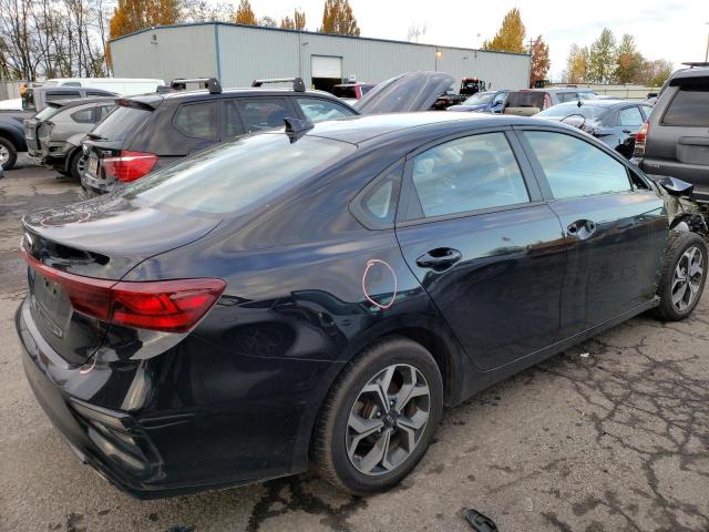 3KPF24AD2KE008608 - 2019 KIA FORTE FE BLACK photo 3