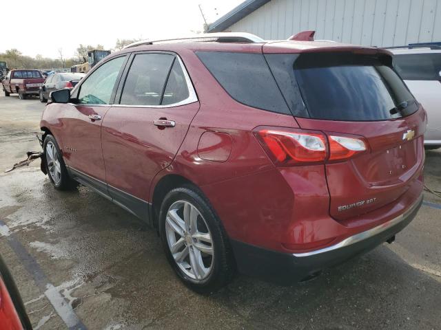 2GNAXNEX3J6210563 - 2018 CHEVROLET EQUINOX PREMIER RED photo 2