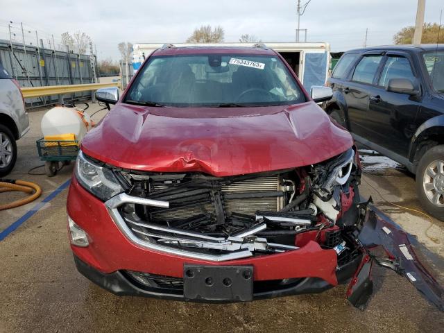 2GNAXNEX3J6210563 - 2018 CHEVROLET EQUINOX PREMIER RED photo 5