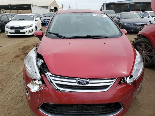 3FADP4CJ0CM219735 - 2012 FORD FIESTA SEL RED photo 5