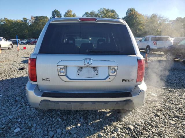 2HKYF185X4H574704 - 2004 HONDA PILOT EXL SILVER photo 6