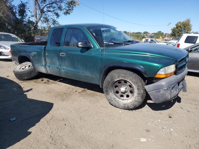 1D7HG12X43S300072 - 2003 DODGE DAKOTA SXT GREEN photo 4