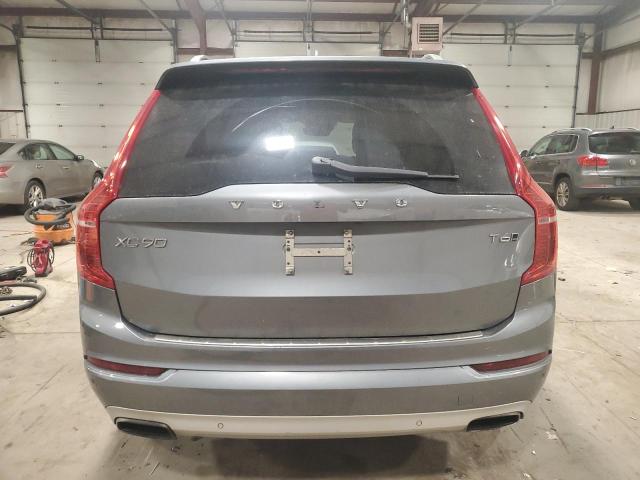 YV4A22PK3G1041158 - 2016 VOLVO XC90 T6 GRAY photo 6