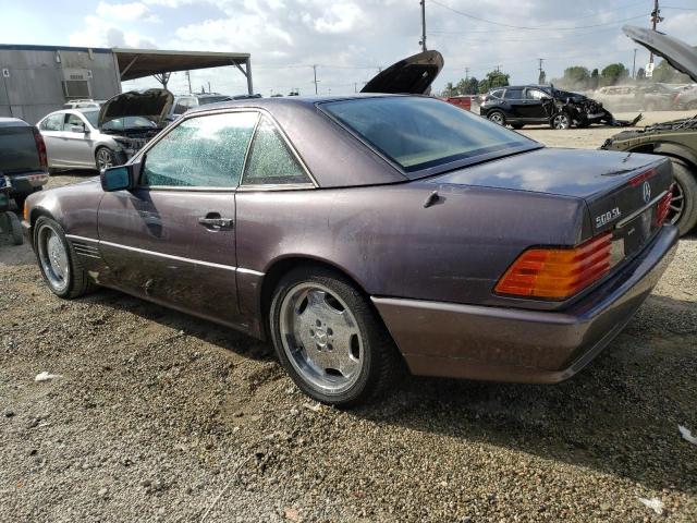 WDBFA66E1MF023558 - 1991 MERCEDES-BENZ 500 SL GRAY photo 2