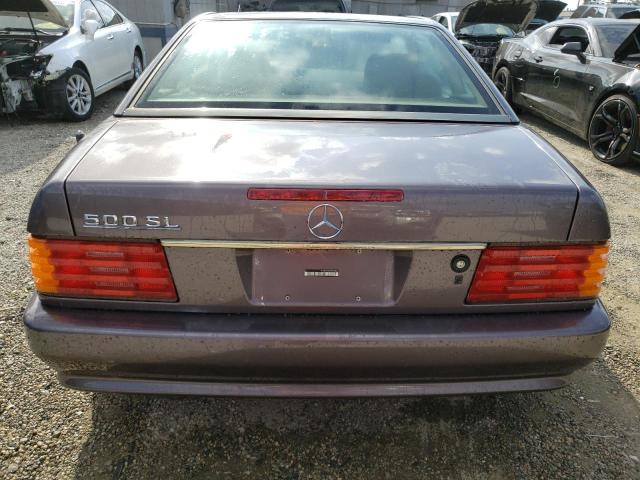 WDBFA66E1MF023558 - 1991 MERCEDES-BENZ 500 SL GRAY photo 6