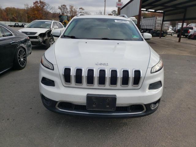 1C4PJLDS8EW118472 - 2014 JEEP CHEROKEE LIMITED WHITE photo 5