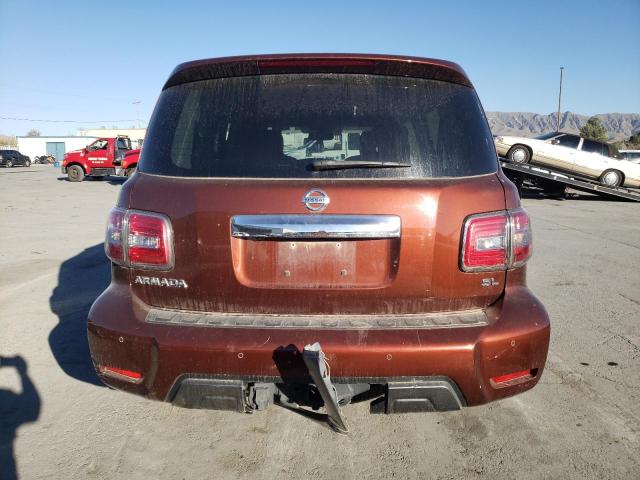 JN8AY2ND9K9085346 - 2019 NISSAN ARMADA SV ORANGE photo 6