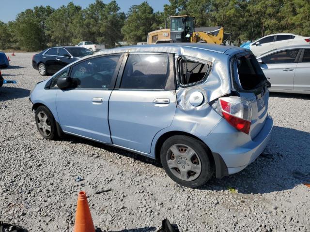 JHMGE88229S047986 - 2009 HONDA FIT BLUE photo 2