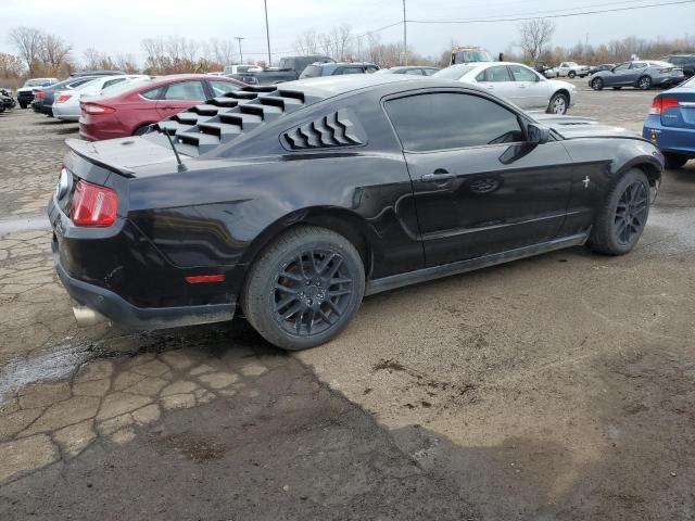 1ZVBP8AM2C5227683 - 2012 FORD MUSTANG BLACK photo 3