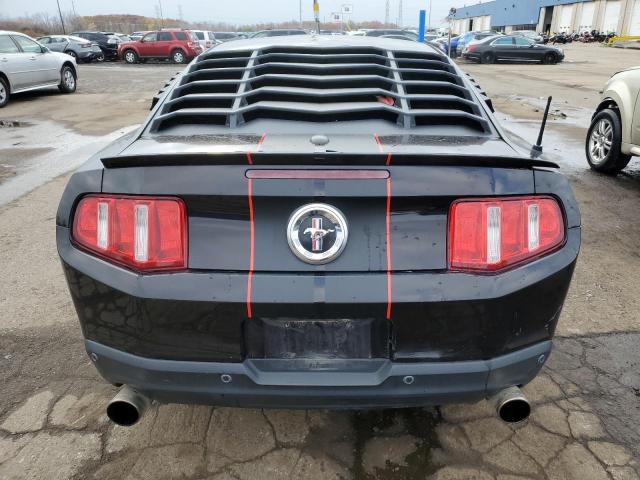 1ZVBP8AM2C5227683 - 2012 FORD MUSTANG BLACK photo 6