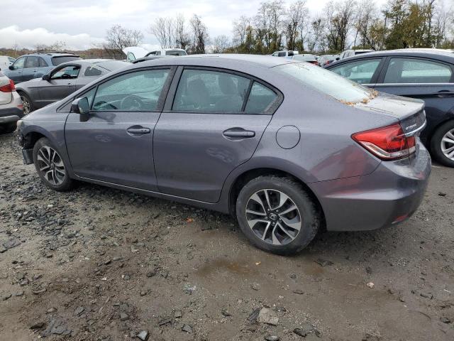 19XFB2F8XFE279728 - 2015 HONDA CIVIC EX GRAY photo 2