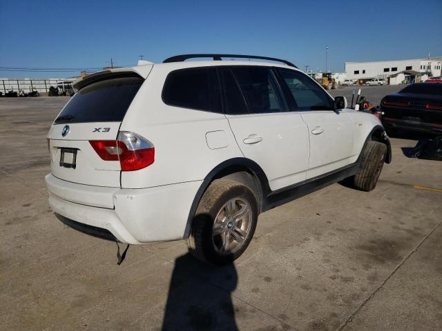 WBXPA93446WD28354 - 2006 BMW X3 3.0I WHITE photo 3