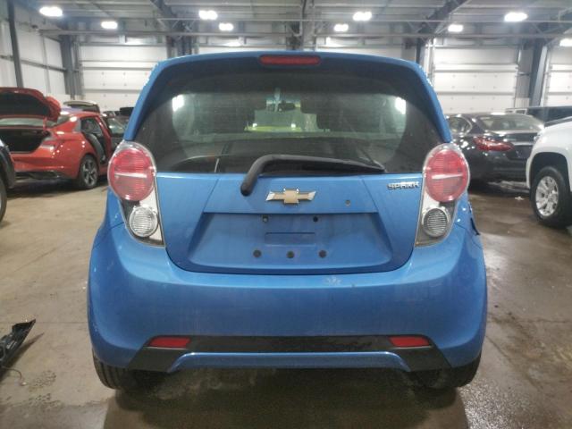 KL8CD6S99EC407863 - 2014 CHEVROLET SPARK 1LT BLUE photo 6