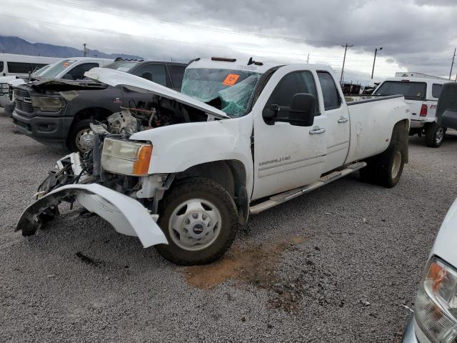 1GT426C82DF151165 - 2013 GMC SIERRA K3500 DENALI WHITE photo 1