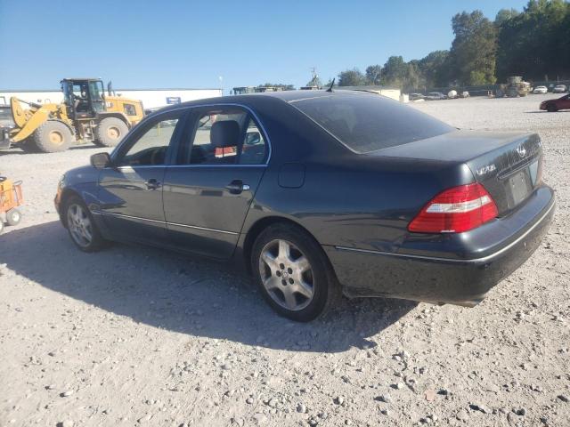 JTHBN36F740167127 - 2004 LEXUS LS 430 BLACK photo 2