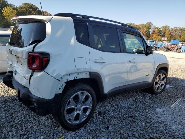 ZACNJAD16LPL70005 - 2020 JEEP RENEGADE LIMITED WHITE photo 3