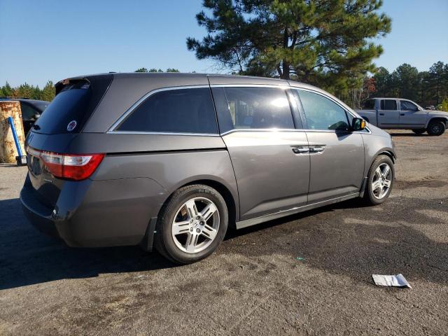 5FNRL5H91CB139865 - 2012 HONDA ODYSSEY TOURING GRAY photo 3